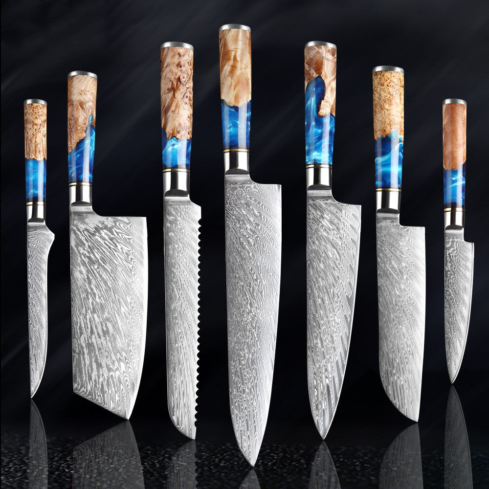 Kitchen Knife Set Chef'S Knife Meat Chopping Knife