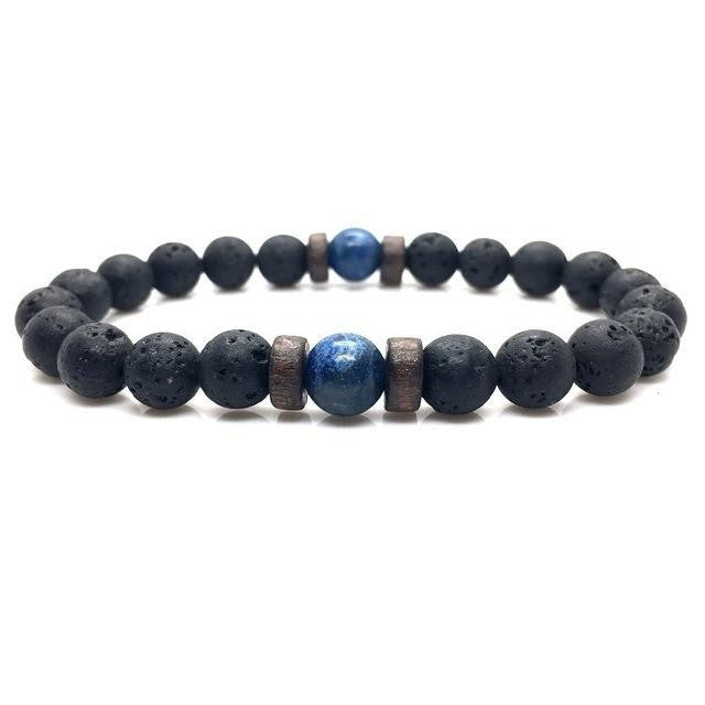 Asgard Crafted Lava Stone Bracelet