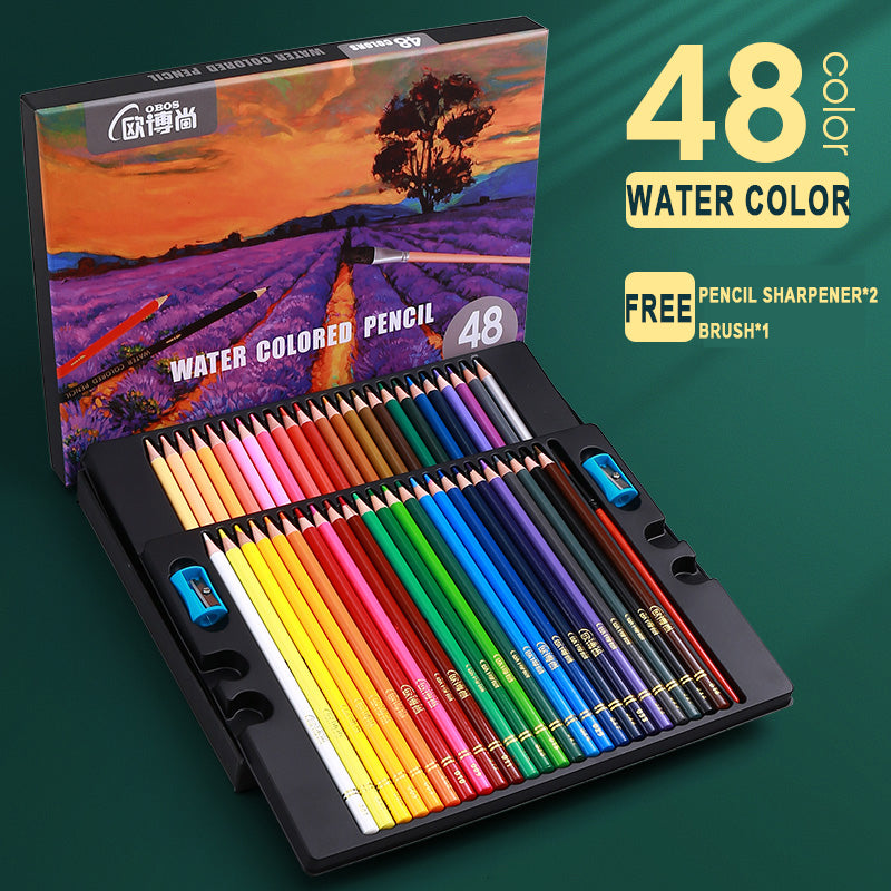 Hand Drawn Drawing Sketch Water-soluble Color Pencil