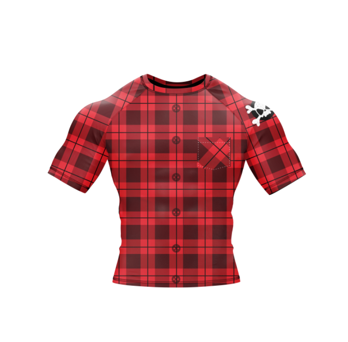 LUMBERJACK RASH GUARD - XMARTIAL SLEEVE