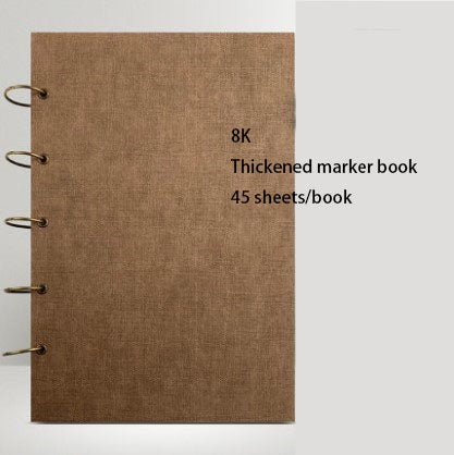 Sketchbook Freehand Sketchbook 8 Open Marker Paper
