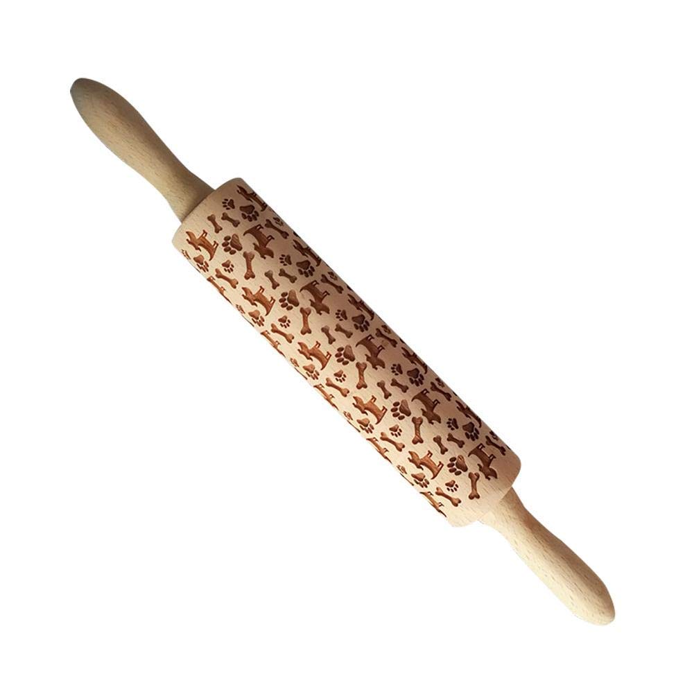 Rolling Pin Christmas Embossing