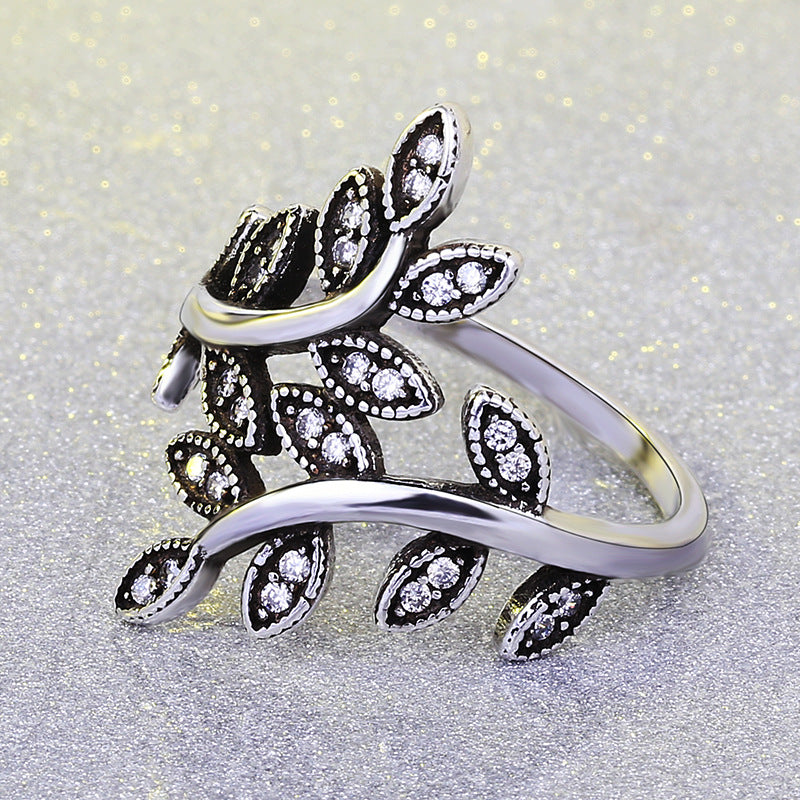 Tree of Life Rings Black Vintage Rings