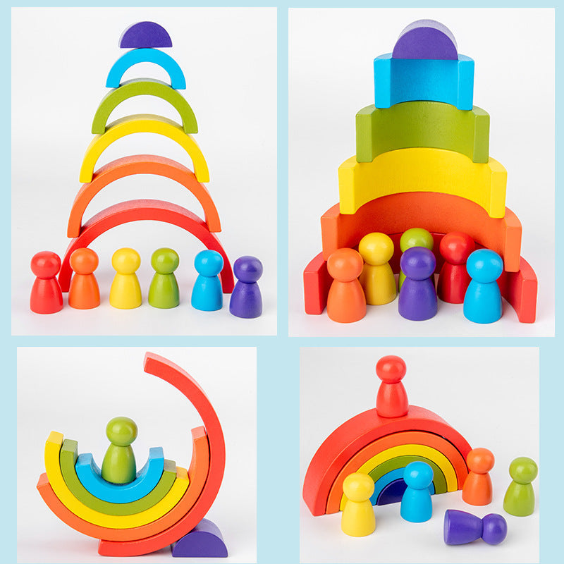 Arch Building Blocks Rainbow arched building blocks – Online Trend Bazaar