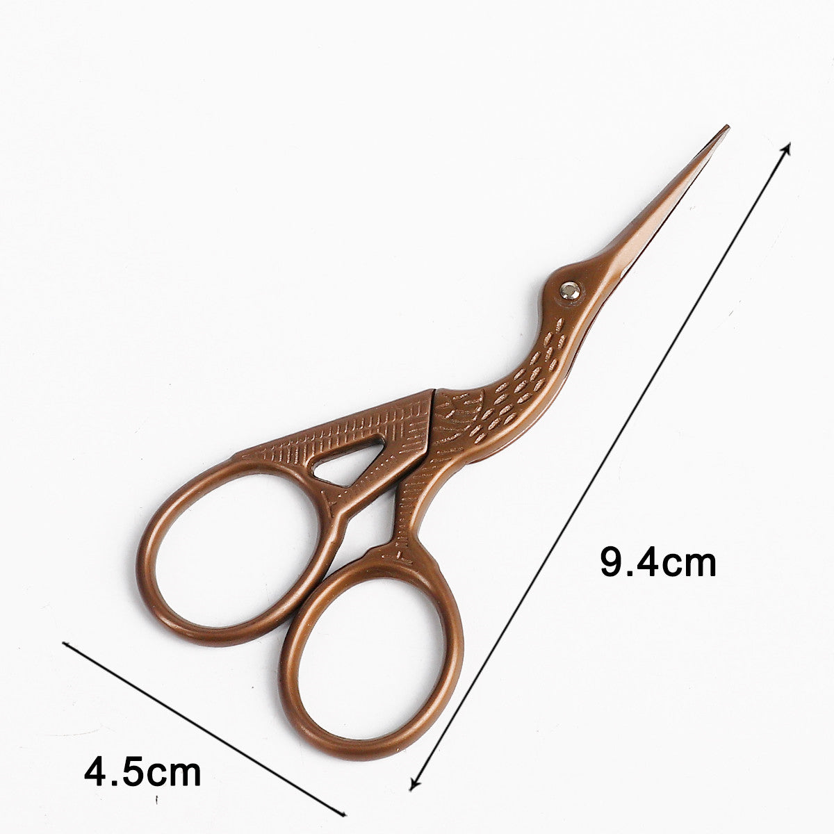 Embroidery Cross Stitch Crane Scissors