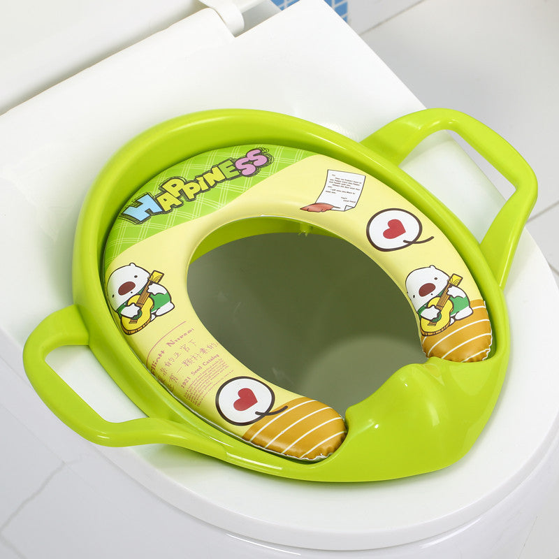 Toilet Seat Baby Seat Toilet Seat Soft Cushion Assist Toilet Seat