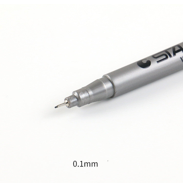 Hand-Painted Advanced Syringe Pen, Hook Line Stroke