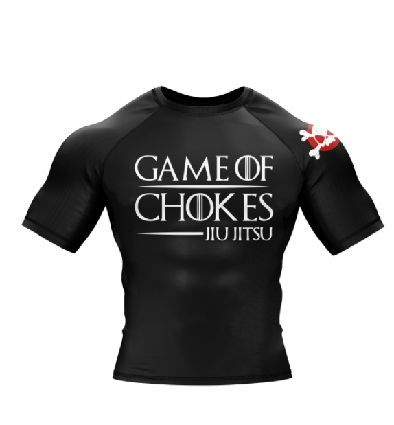 GAME OF CHOKES RASH GUARD - XMARTIAL SLEEVE