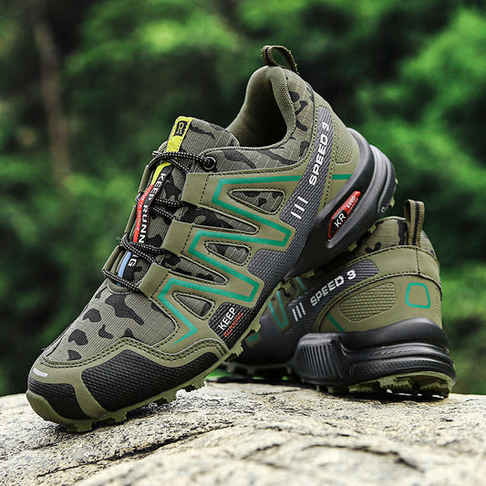 Men Hiking Shoes Climbing Male Sports Shoes Work