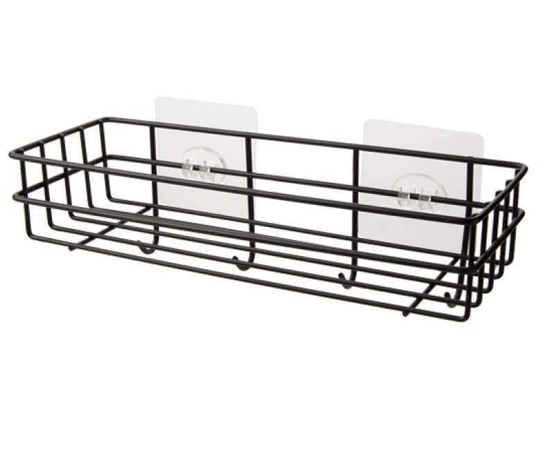 Punch-free Wall Bathroom Storage Rack Kitchen Corner Shelf Household Tripod