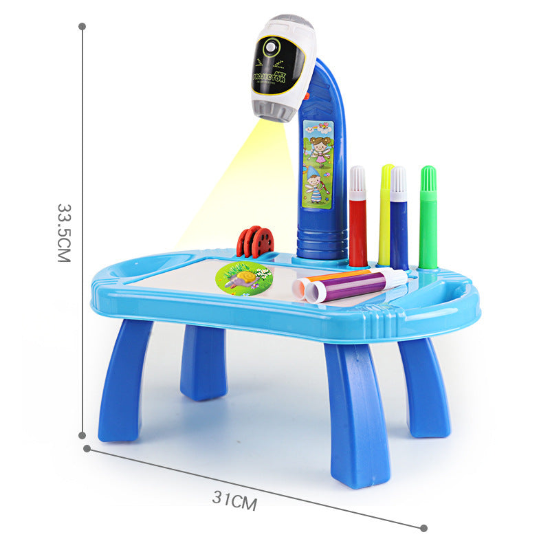 Smart projection painting toy