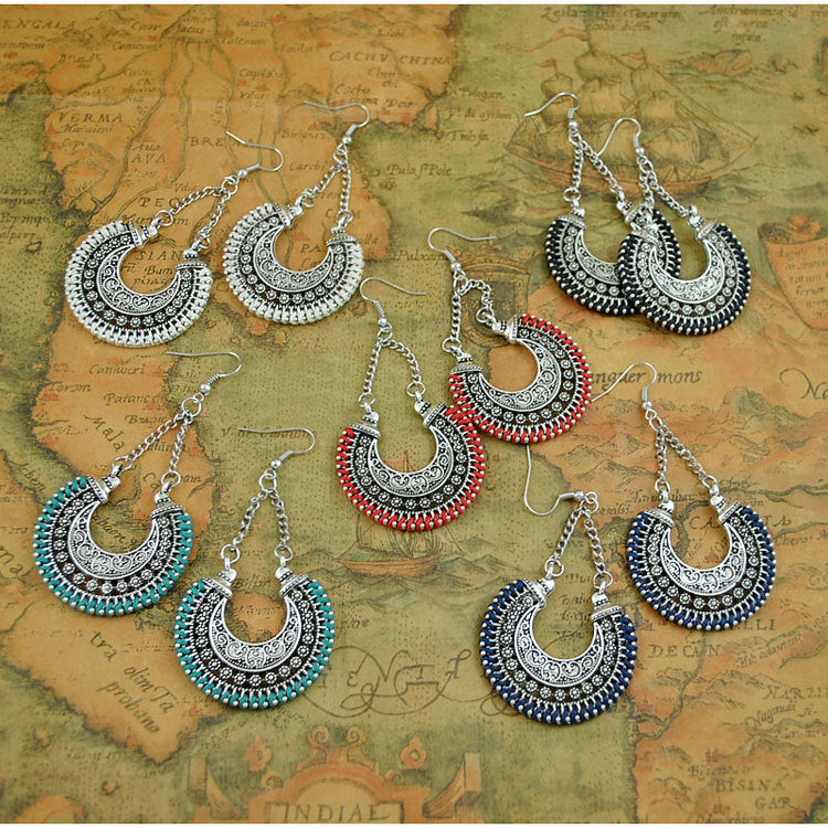 Bohemian vintage earrings