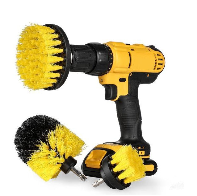 Clean Kitchen Floor, Multifunctional Electric Drill Brush For
