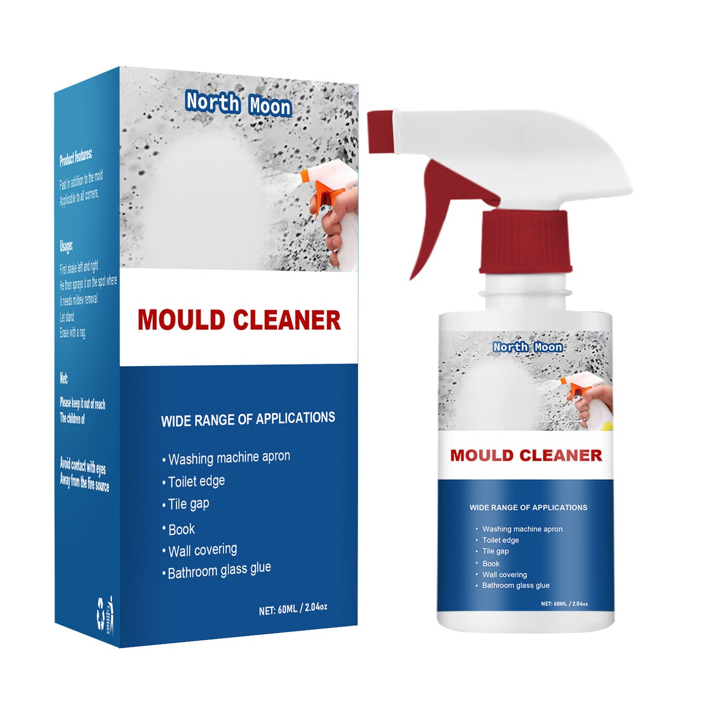 Mildew Deodorant Decontamination Spray Silicone Seam