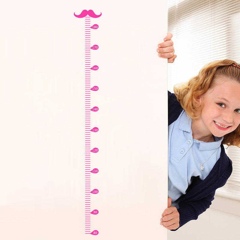 Children's Beard Height Measurement Wall Sticker