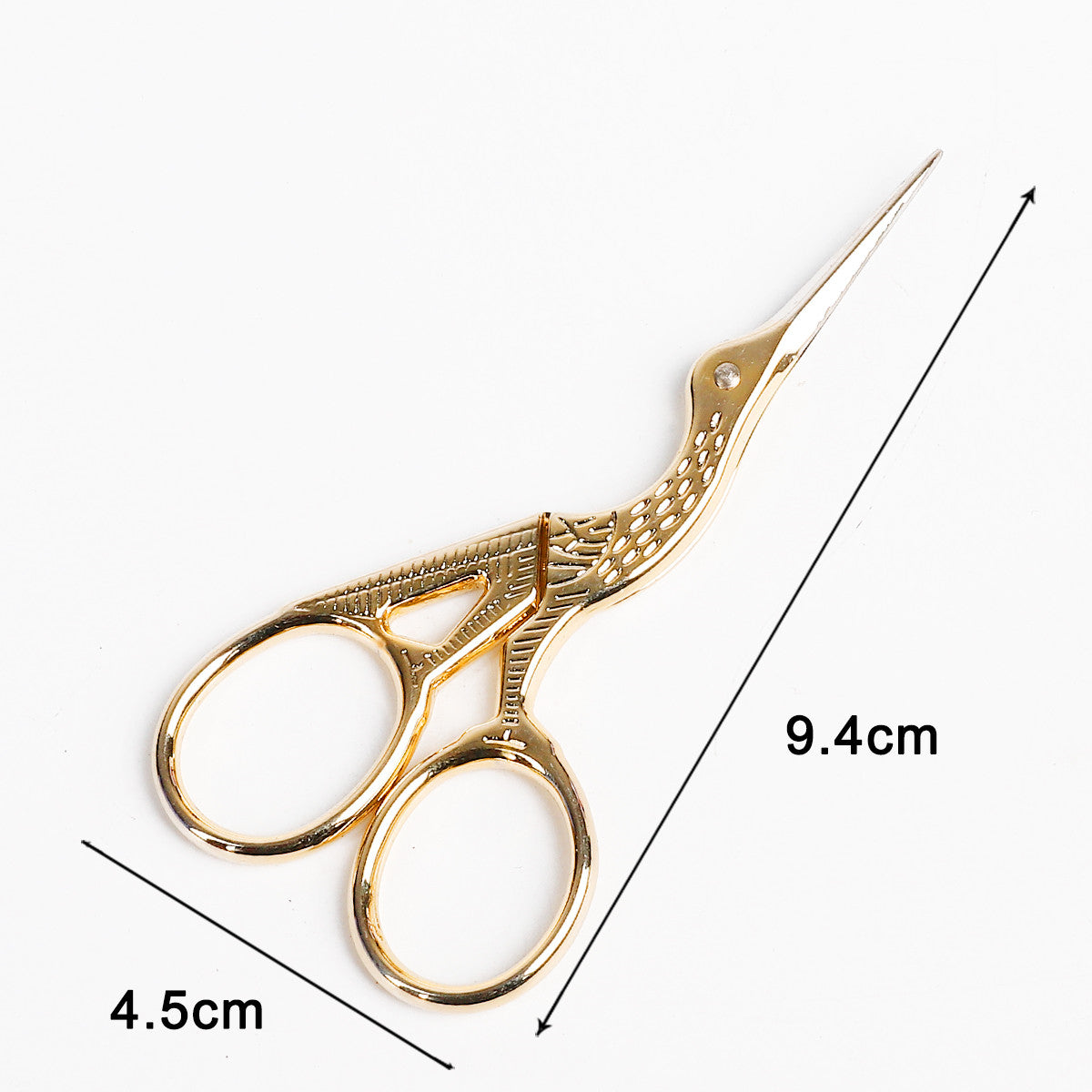 Embroidery Cross Stitch Crane Scissors