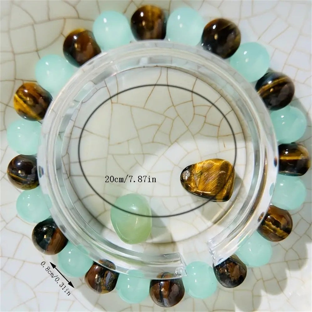 Tiger eye Green Aventurine Natural Bracelet Female High Sense Ornament