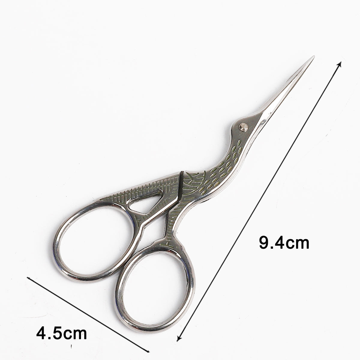 Embroidery Cross Stitch Crane Scissors