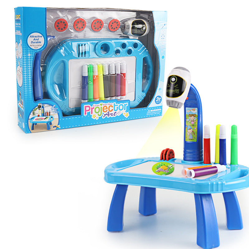 Smart projection painting toy