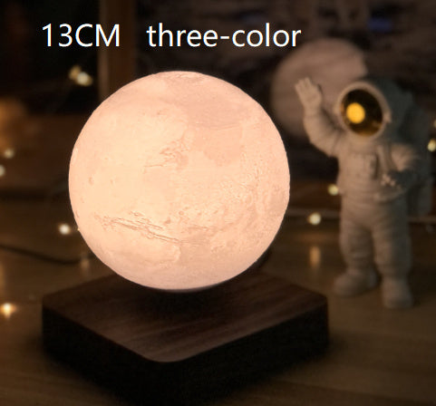 Magnetic Levitation Table Lamp Moon Light 3D Printing Planet Night Light