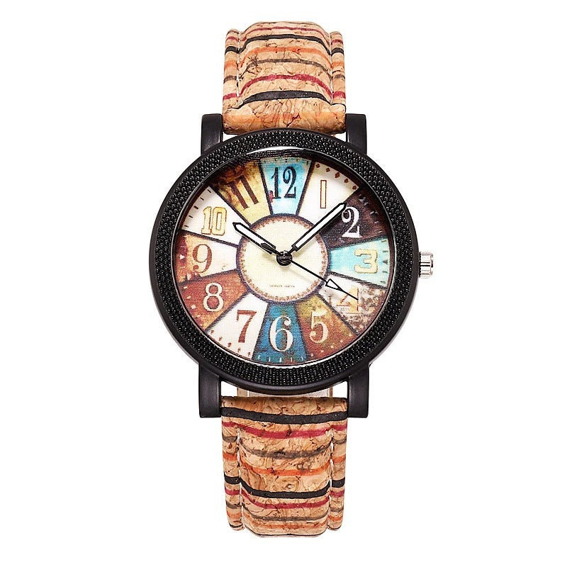 Casual Vintage Leather Women Quartz Wrist Watch Gift