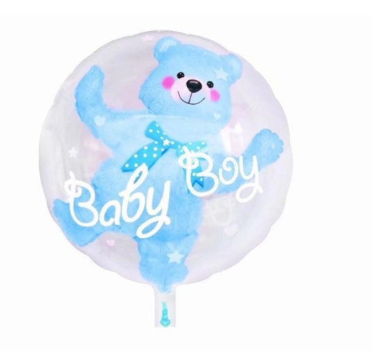 Bear transparent ball