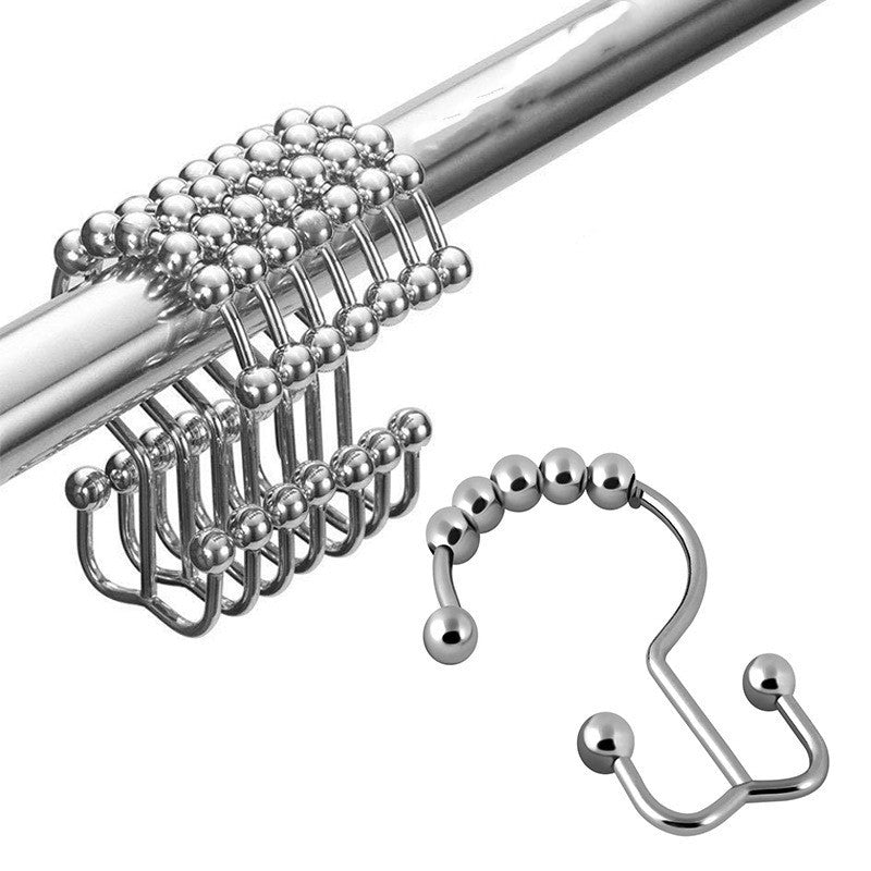 Stainless Steel Mountain-shaped Ball Curtain Hook