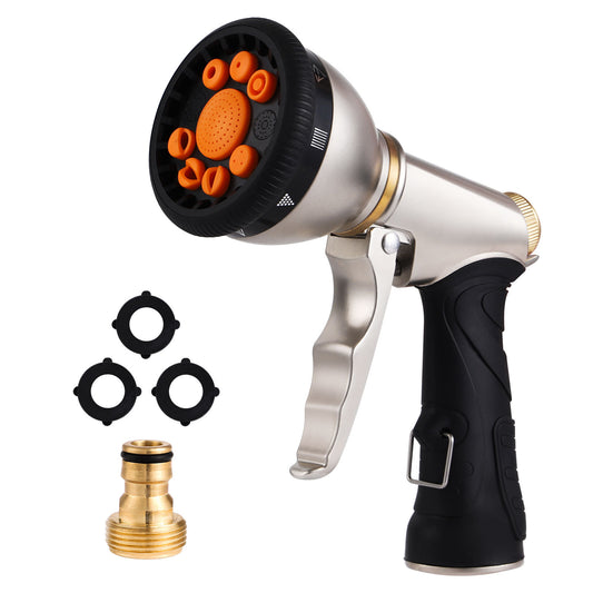 Home Fashion Simple 9 Function Garden Hose Spray Gun