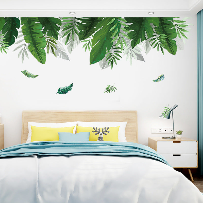 Wall Stickers Nordic  Green Plants Ins Wind