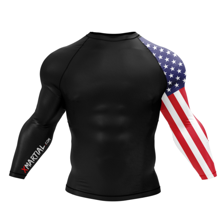 AMERICAN WARRIOR RASH GUARD