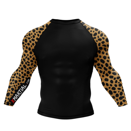 CHEETAH SLEEVE RASH GUARD - XMARTIAL SLEEVE