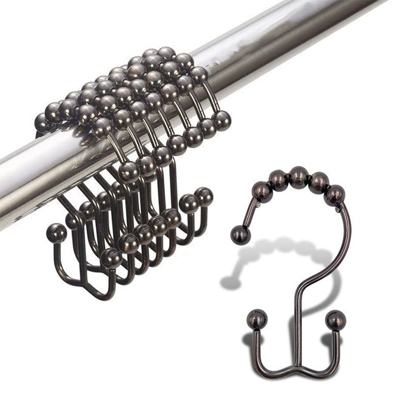 Stainless Steel Mountain-shaped Ball Curtain Hook