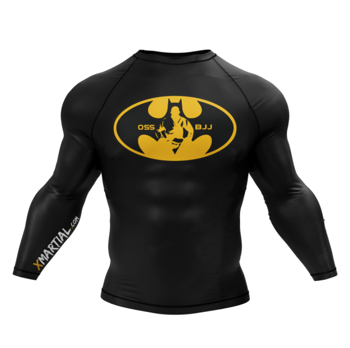 BAT-JITSU RASH GUARD - XMARTIAL SLEEVE