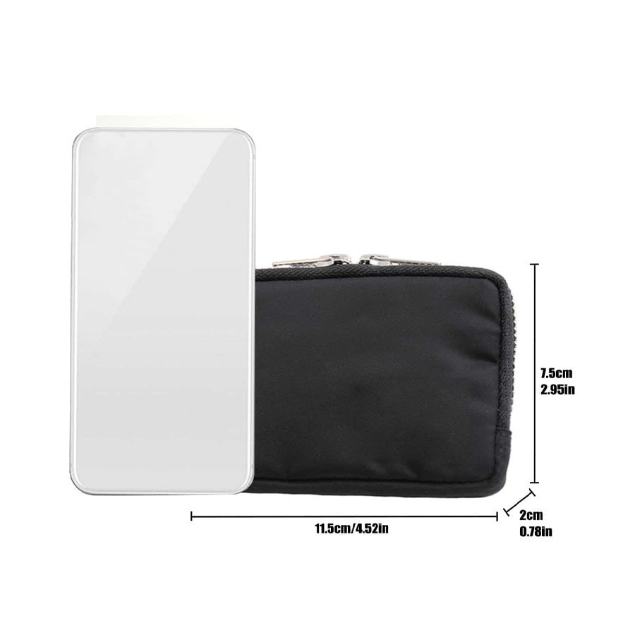 Women's Simple And Compact Multi-function Hand-held RFID Anti-theft Swiping Wallet