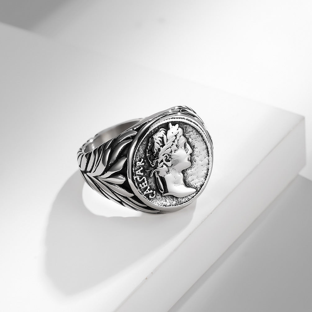 European And American Style Stainless Steel Ring