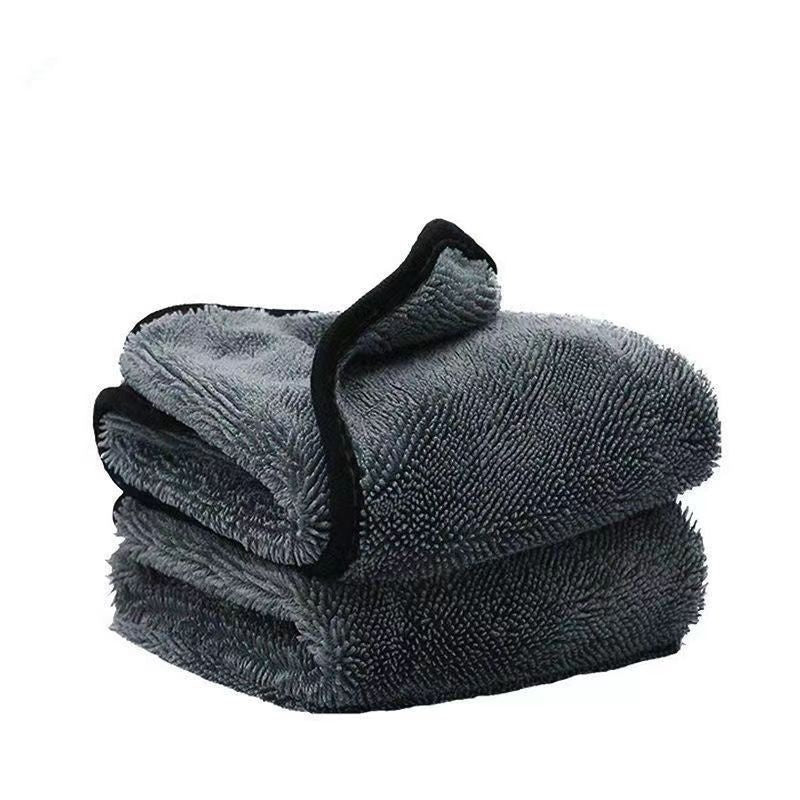 Towel Microfiber Car Beauty Car Towel Not Easy To Shed Hair Thickened Absorbent Seamless Car Cleaning Cloth