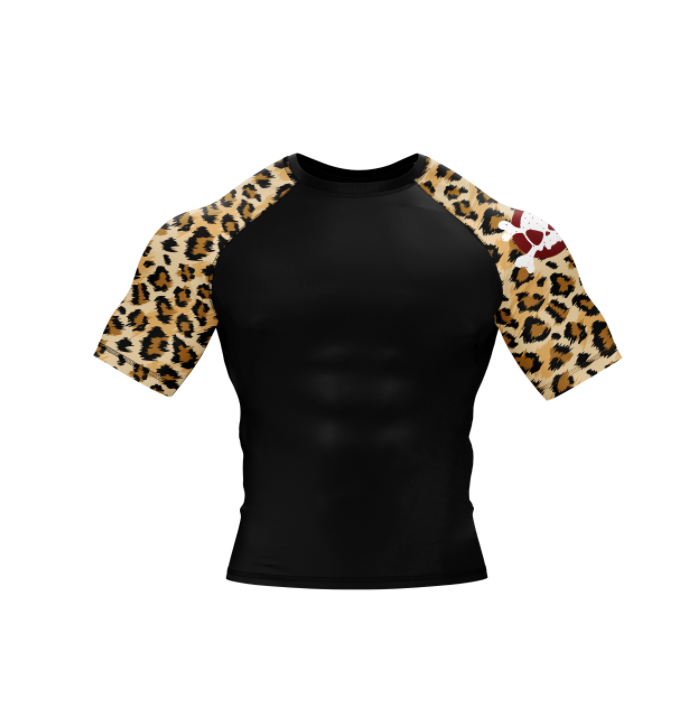 LEOPARD SLEEVE RASH GUARD - XMARTIAL SLEEVE