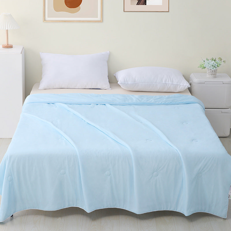 Machine Washable Cool Feeling Ice Silk Thin Quilt